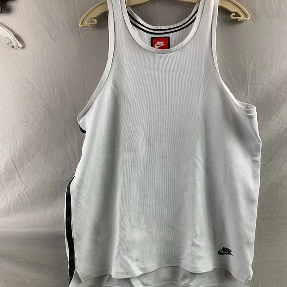 Mens White Nike Tank - Picture 1 of 3